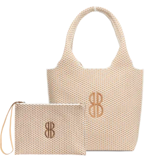 Sutton City Tote - Buckthorn Diamond Monogram - Medium