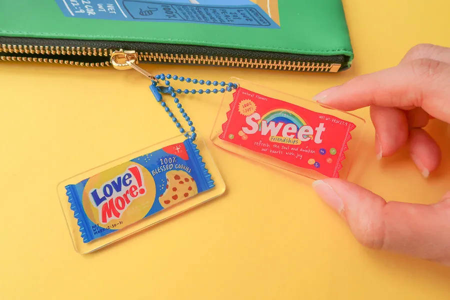 Sweet Friendships Candy {Acrylic Keychain}