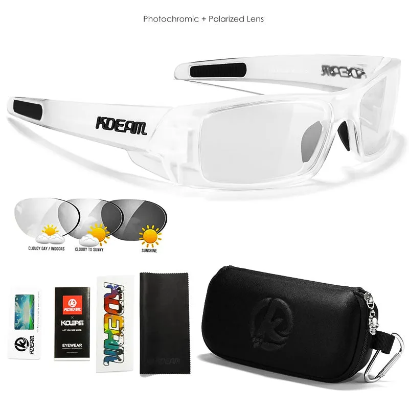 TAC Polarized Motorcycle Wrap Sunglasses