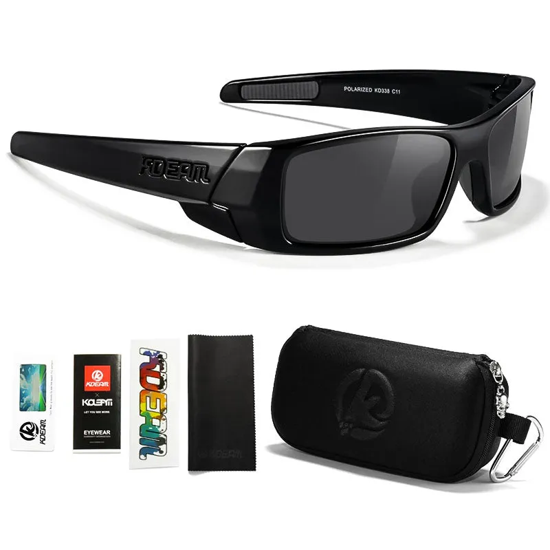 TAC Polarized Motorcycle Wrap Sunglasses