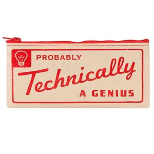 Technically a Genius Pencil Case