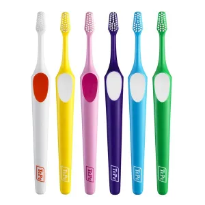 TePe Supreme Compact (Smaller Head) Toothbrush 1x Soft Cello Pack (One Toothbrush)