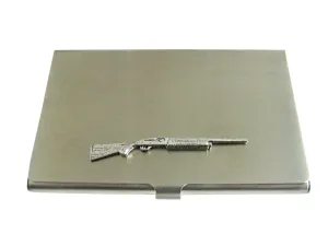 Textured Shotgun Business Card Holder