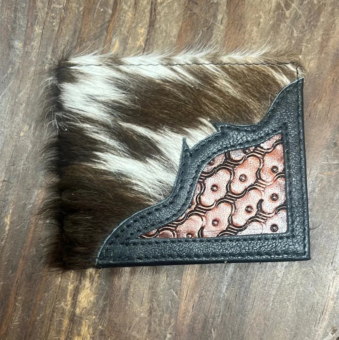 The Tooled Cowhide Men's Wallet