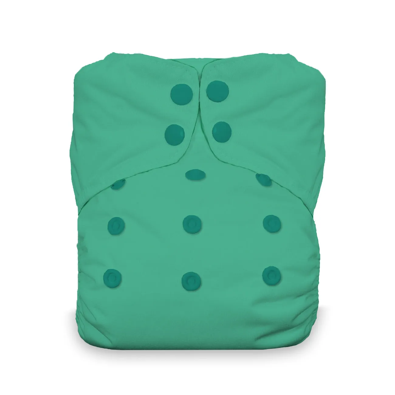 Thirsties - Seafoam - Snap, Natural - One Size All-in-One