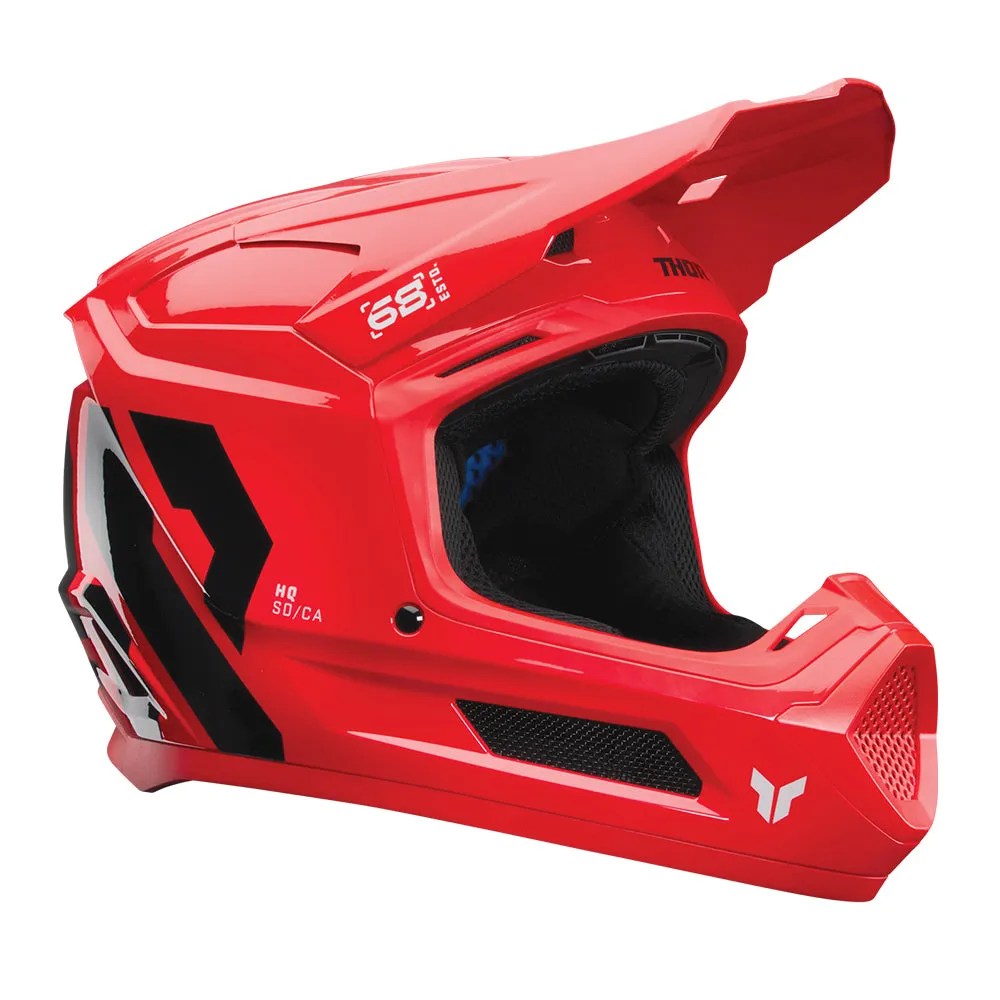 Thor Helmet Fleet Forge Red Youth