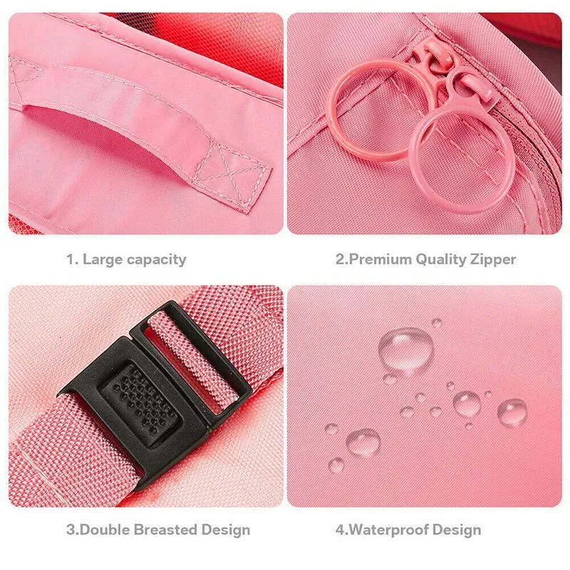 Travel Luggage Organiser Set 8PCS 6Colours Storage Bags