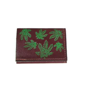 Tri-Fold Wallet- Multi Leaf