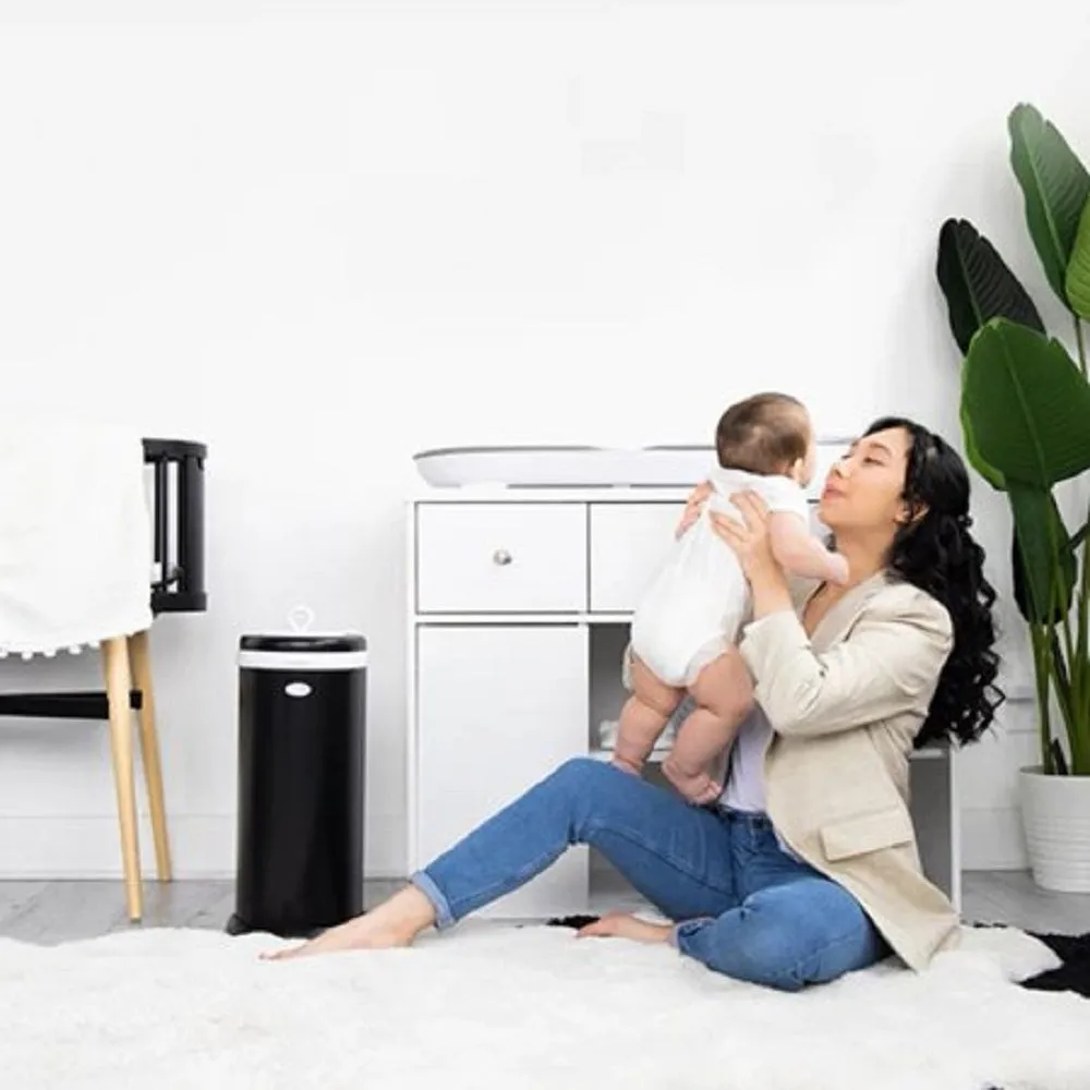 Ubbi Diaper Pail (Matte Black) - IN STORE PICK-UP ONLY