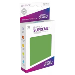 Ultimate Guard Supreme UX Sleeves Japanese Size Green (60)