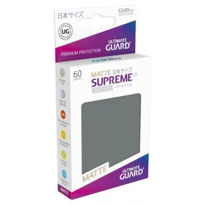 Ultimate Guard Supreme UX Sleeves Japanese Size Matte Dark Grey (60)