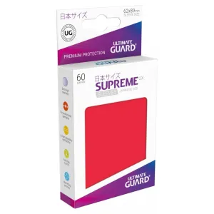 Ultimate Guard Supreme UX Sleeves Japanese Size Red (60)