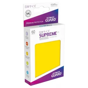 Ultimate Guard Supreme UX Sleeves Japanese Size Yellow (60)