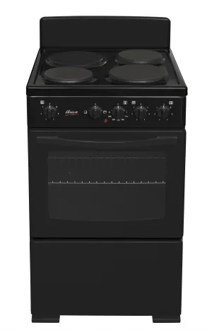 Univa Stove 3 Plates Black U305B