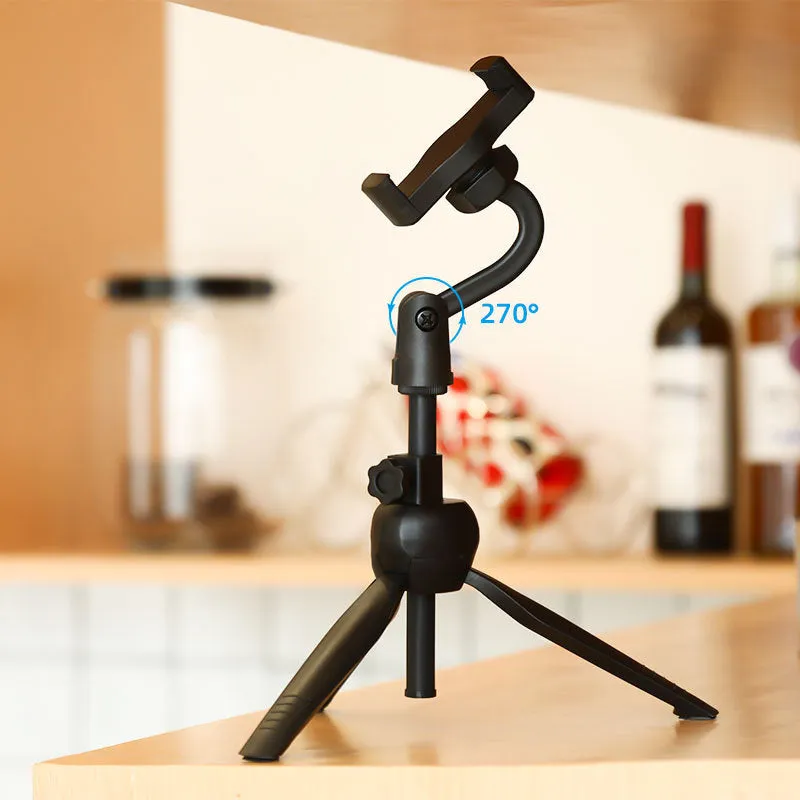 Universal Wireless Bluetooth Selfie Stick Live Tripod Monopod For Gopro For Smartphone Slr Sport Camera black