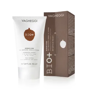 VAGHEGGI BIO  Face Scrub with Red Bilberry and Lychee 150ml