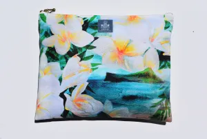 Waimanalo Plumerias Pouch