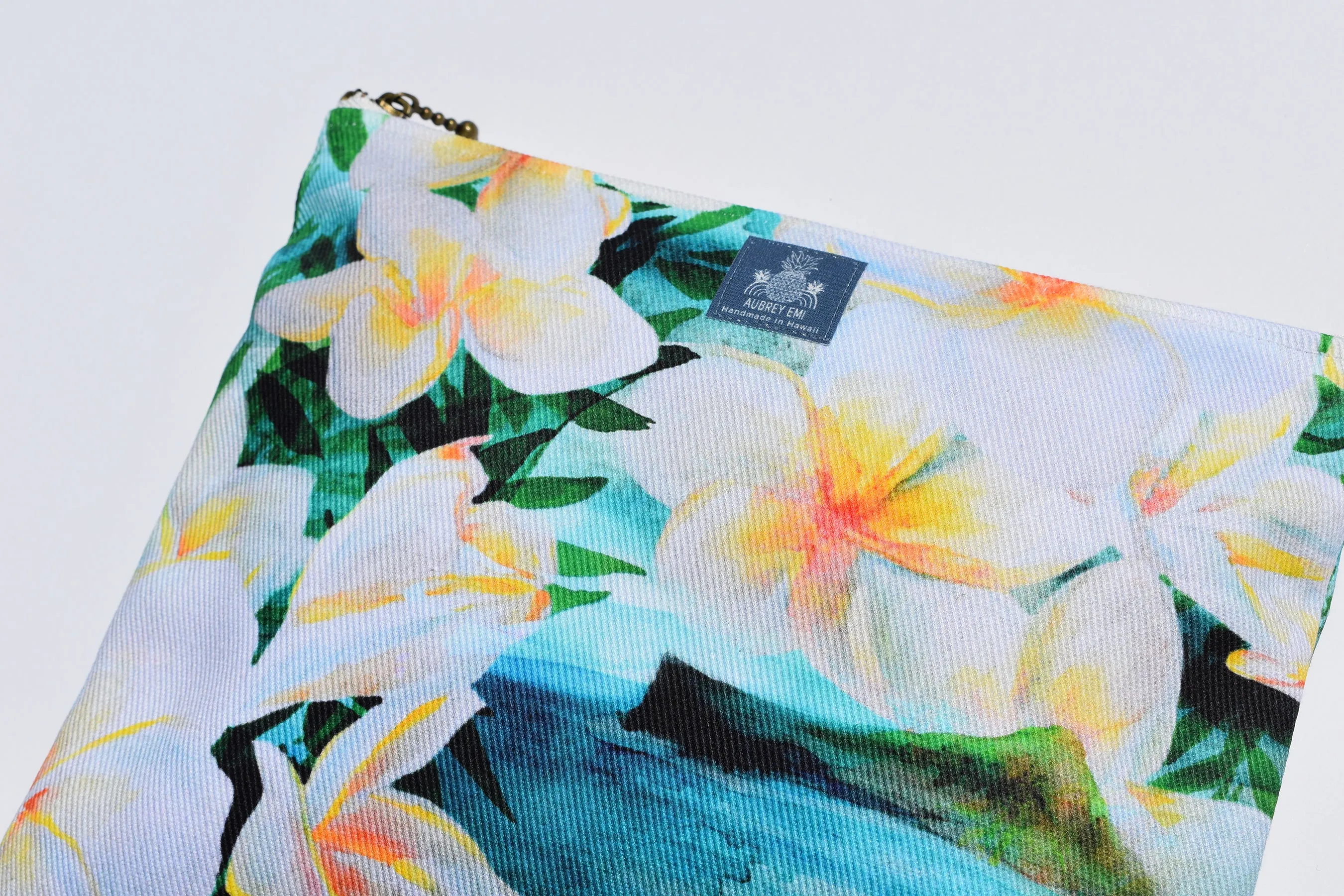 Waimanalo Plumerias Pouch