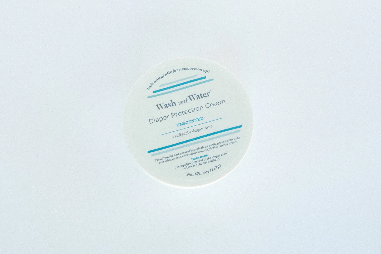 Wash With Water Diaper Protection Cream