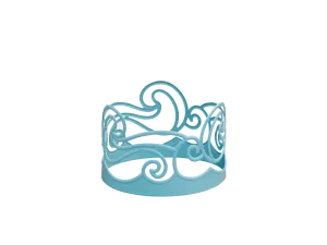Waves Jar Candle Sleeve