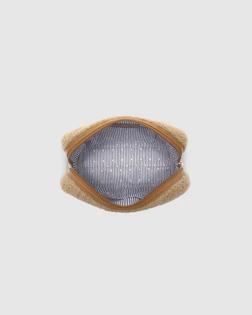 Wendy Cosmetic Case - Caramel