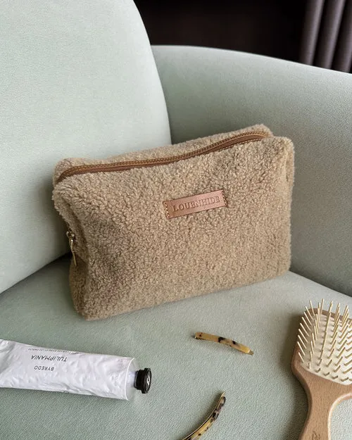 Wendy Cosmetic Case - Caramel