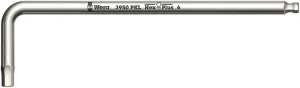 Wera 05022703001 3950 PKL L-key, metric, stainless, 3 x 123 mm