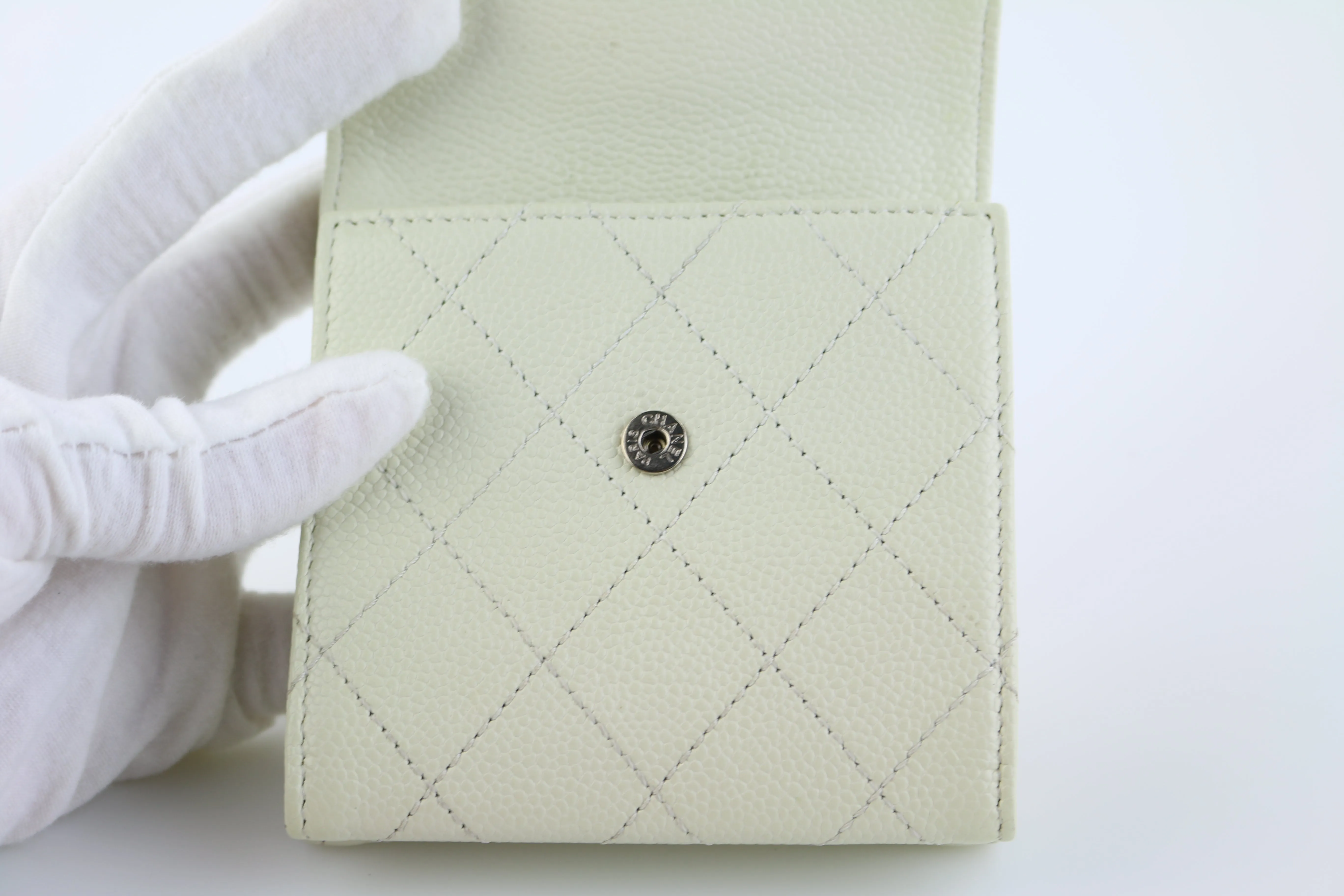 White Caviar Multifold Wallet