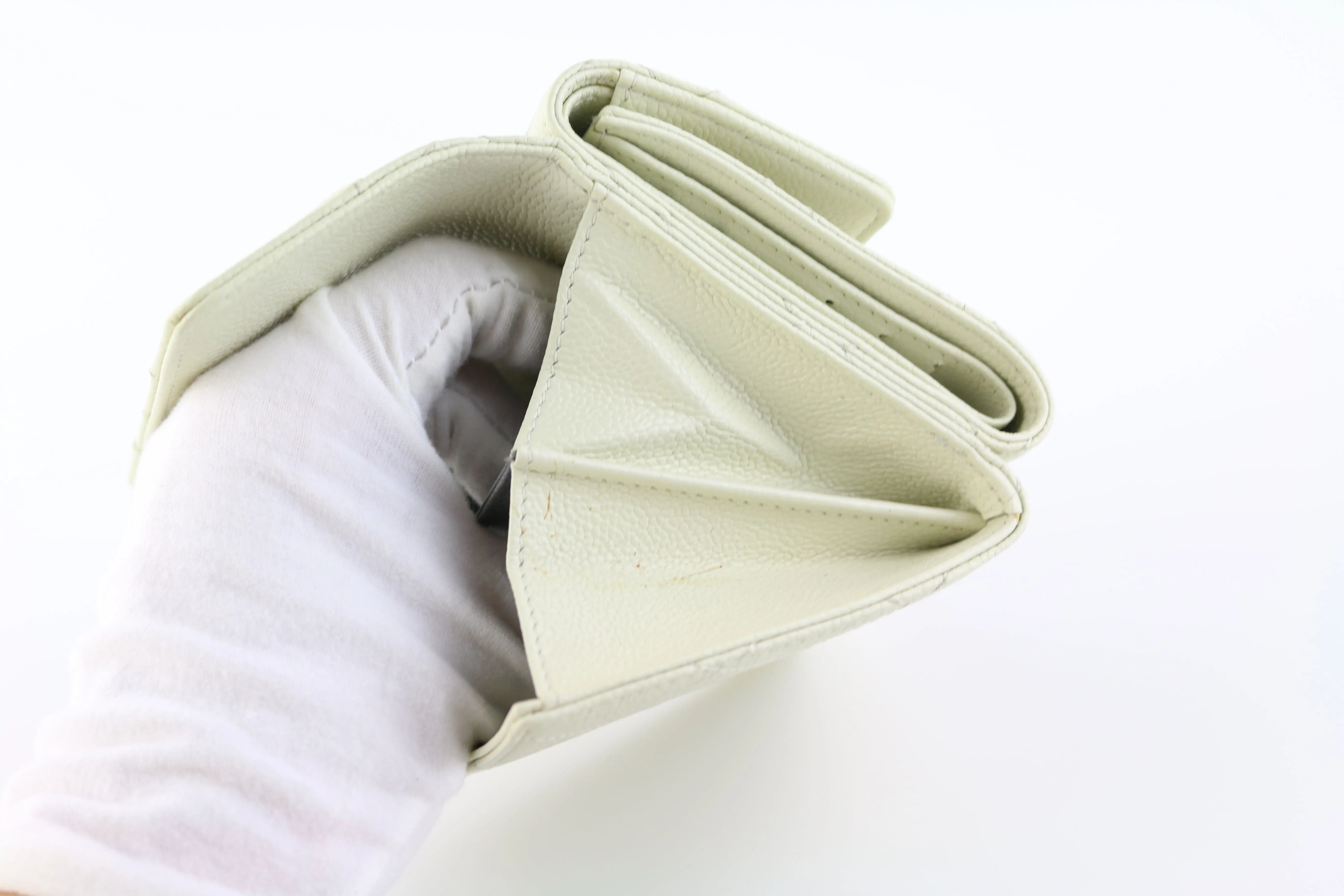 White Caviar Multifold Wallet