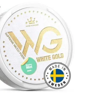 White Gold Massive Mint Nicotine Pouches