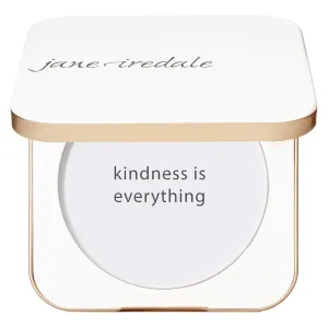 White Refillable Compact