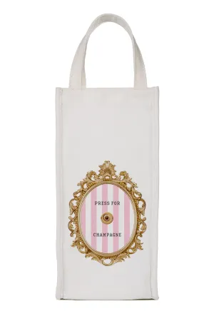 Wine Bag - Press for Champagne Stripe