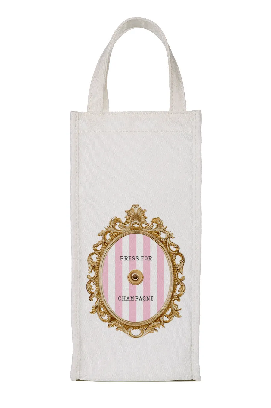 Wine Bag - Press for Champagne Stripe