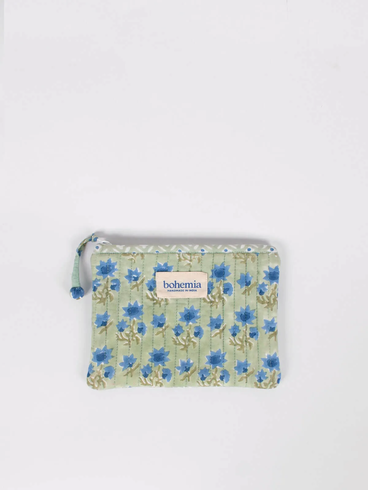 Zip Pouches Set of 4, Sage