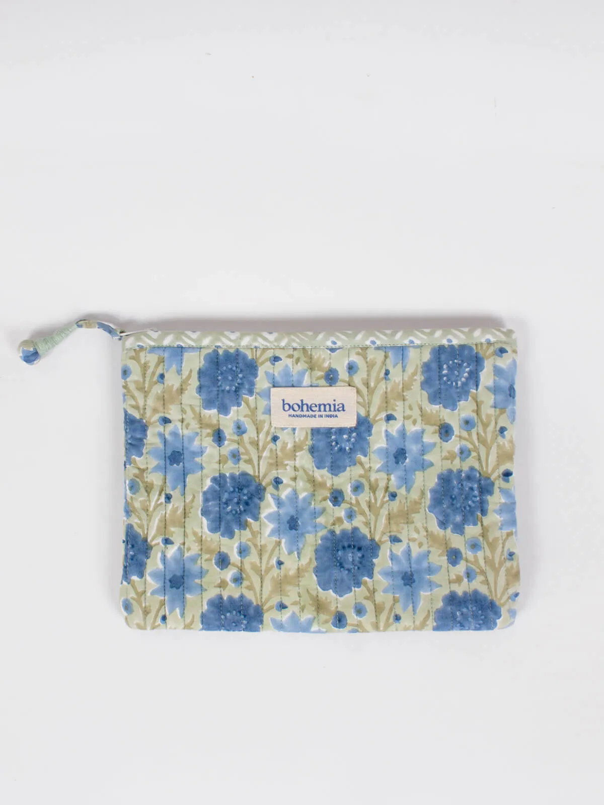Zip Pouches Set of 4, Sage