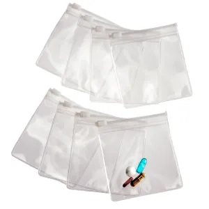 Zippered Pill Pouch - 8 Pack