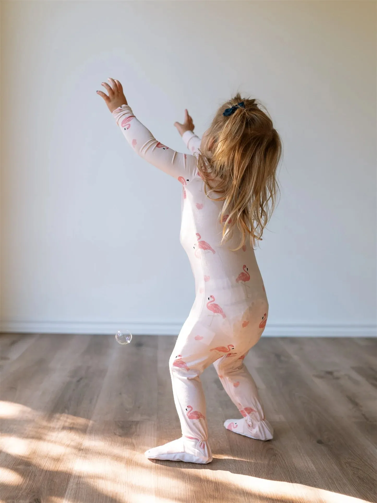 ZippyJamz - Bamboo Footed Sleeper - Pretty In Pink